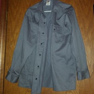 Grey dickies button down